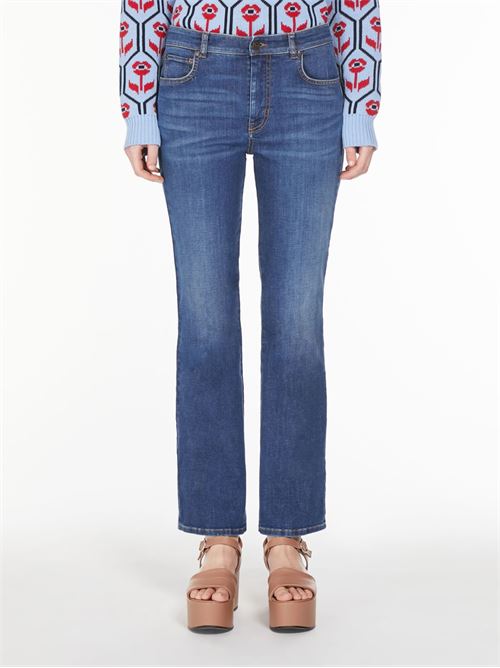 JEANS CROPPED IN DENIM COMFORT WEEK END Max Mara | RAPALLO2425186011600008